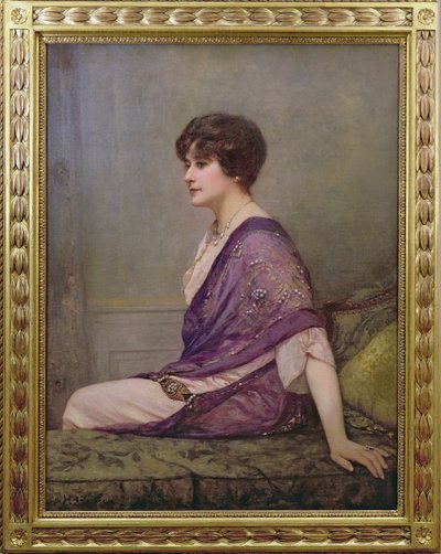 Portrait of the Couturier Madame Paquin (1869-1936) by Henri Gervex